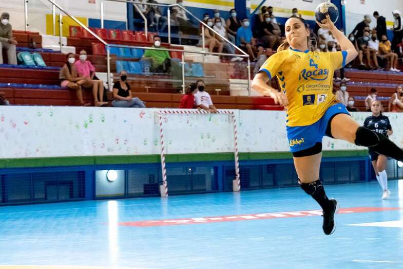 Imagen de archivo de la jugadora del Rocasa Melania Falcón / TA